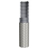 Metal hose, parallel wrapped